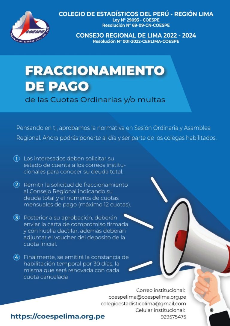 Fraccionamiento de Pago